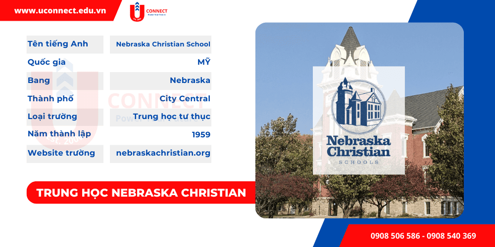  Trung học Nebraska Christian, bang Nebraska, Mỹ